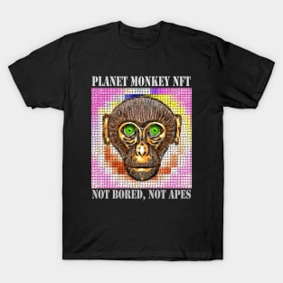 Planet Monkey Animals Not Bored Apes T-Shirt